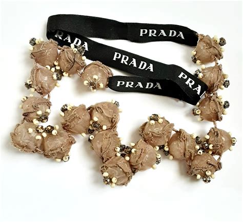 prada beads|Prada collar necklace.